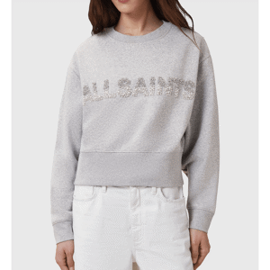 AllSaints Pearl Separo Sequin Sweatshirt